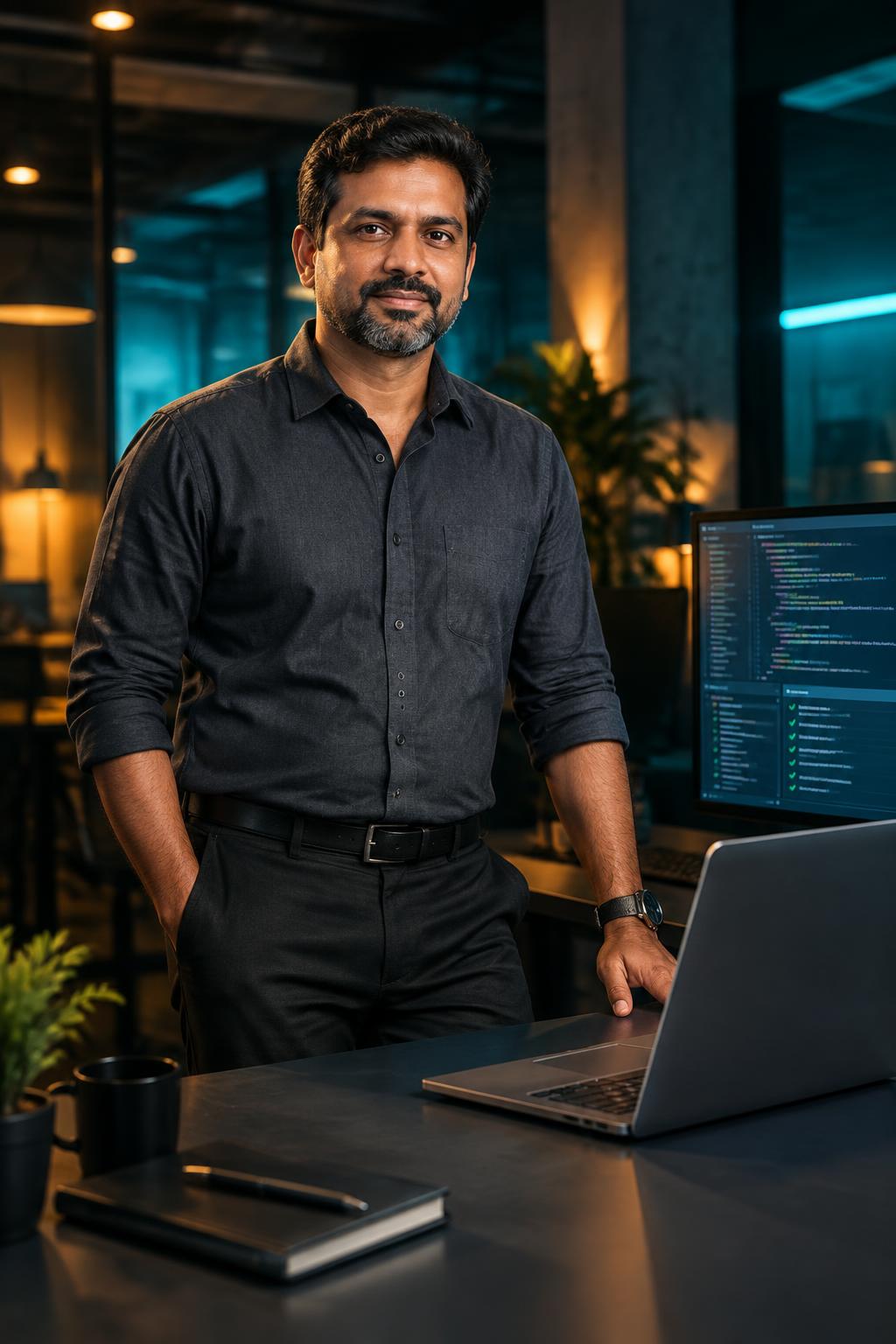 QA professional confidently restarting their technology career